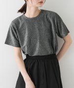 金蔥圓領短袖T恤Crew Neck Lame T-Shirt