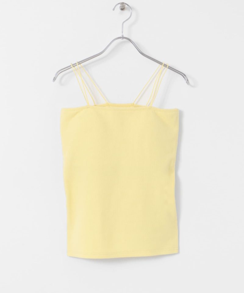 雙肩帶背心Bra TopDouble Strap Camisole With Cup：圖片 4