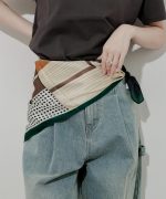 混色圖騰絲巾Assorted Pattern Scarf